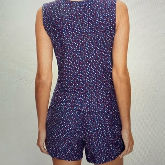 (Top) Lou & Grey stars patriotic button-front tank NWT - Picture 3 of 6